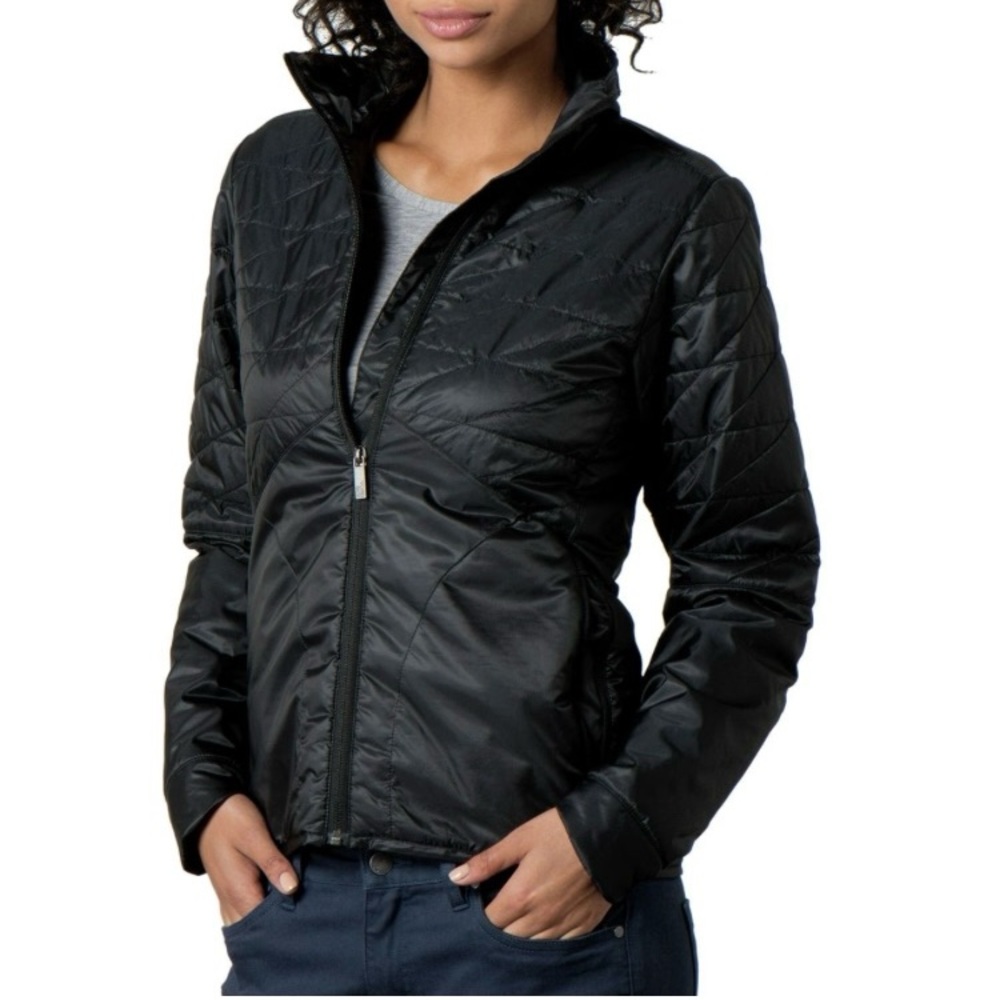 Toad&Co Women's Airvoyant Insulated Quilted Black  Jacket Packable Size XS